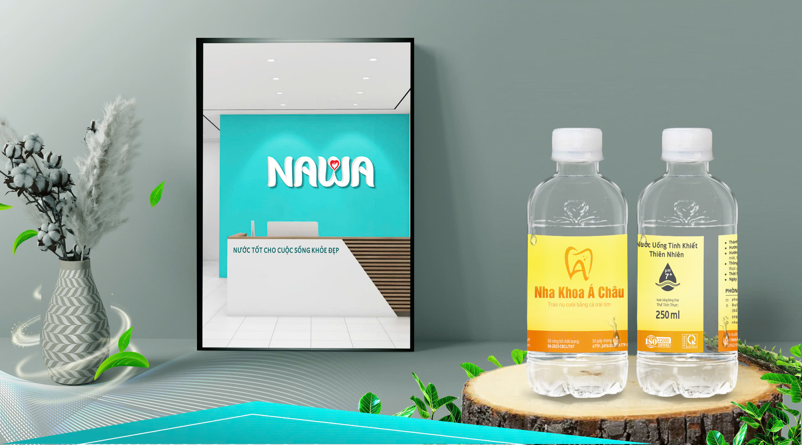 Nha khoa Á Châu lựa chọn nước nhãn riêng nhằm tăng độ nhận diện thương hiệu