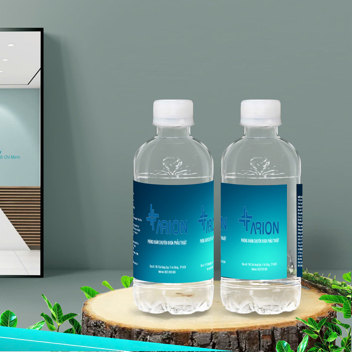 Gia công nước đóng chai 250ml - Arion