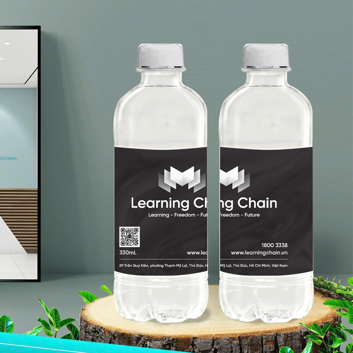 Gia công nước đóng chai 350ml - Learning Chain 1