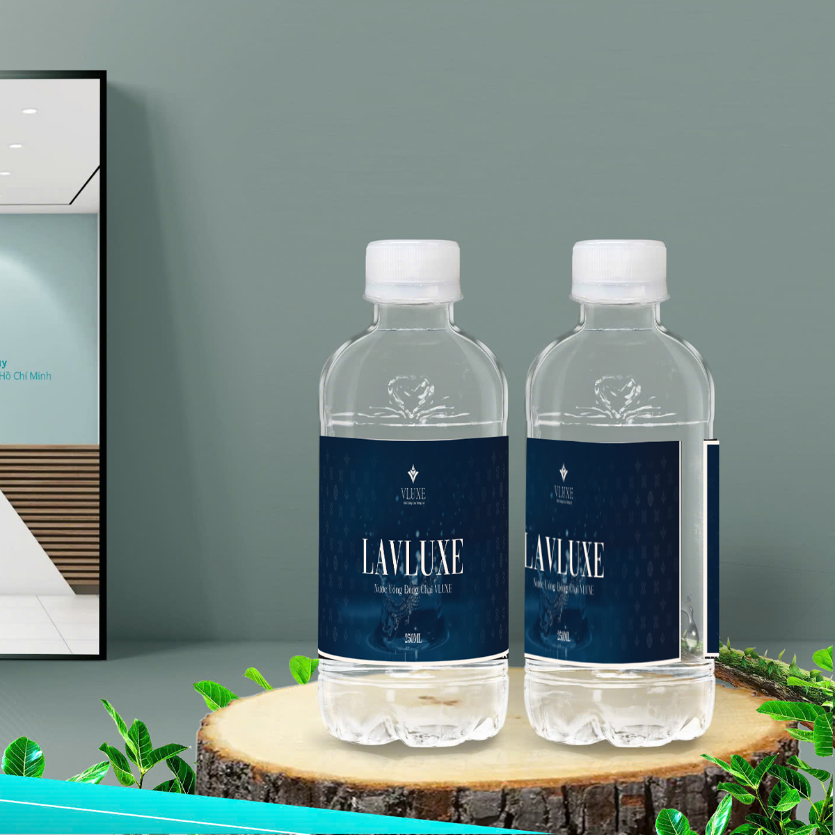 Gia công nước đóng chai 250ml -Lavluxe