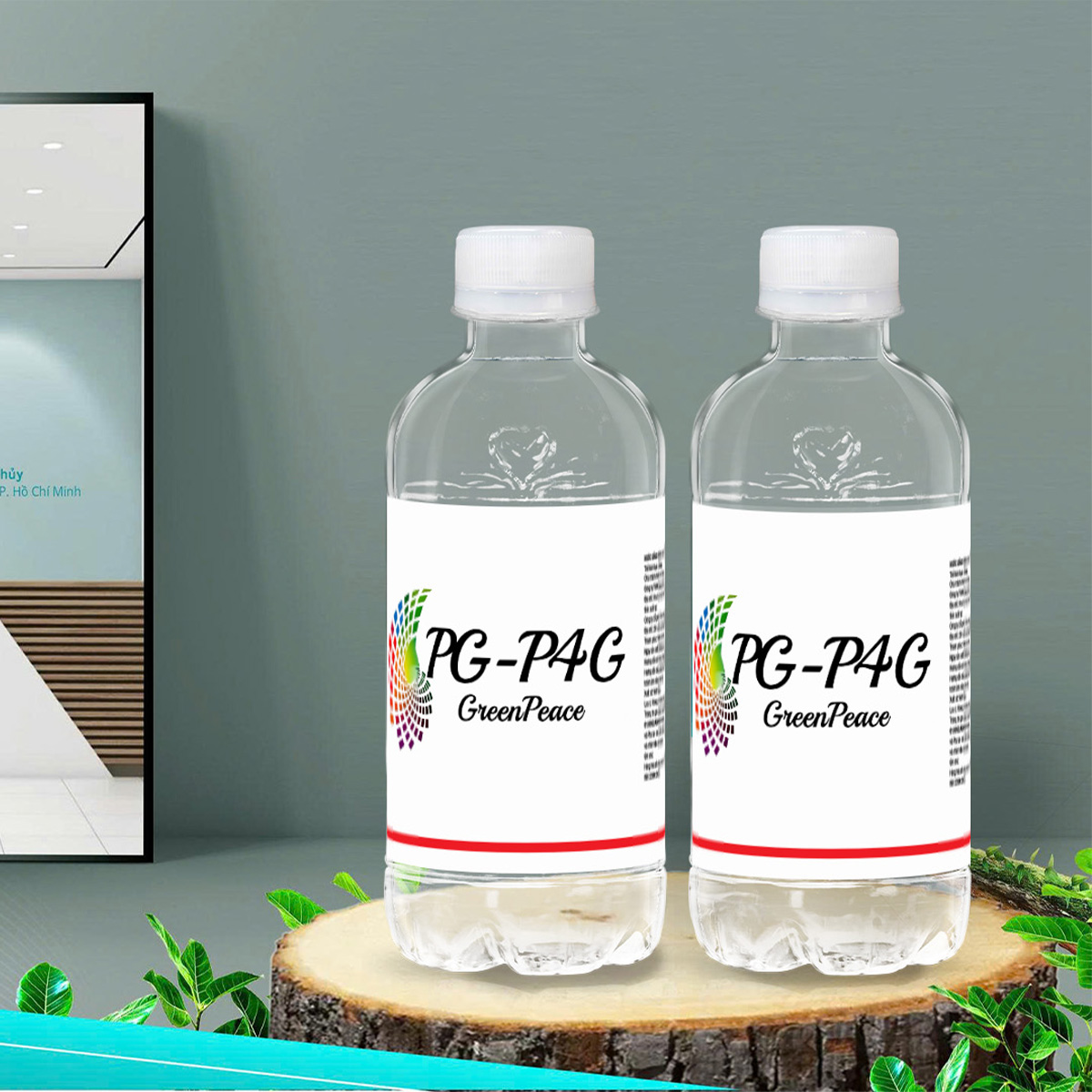 Gia công nước đóng chai 350ml - PG-P4G