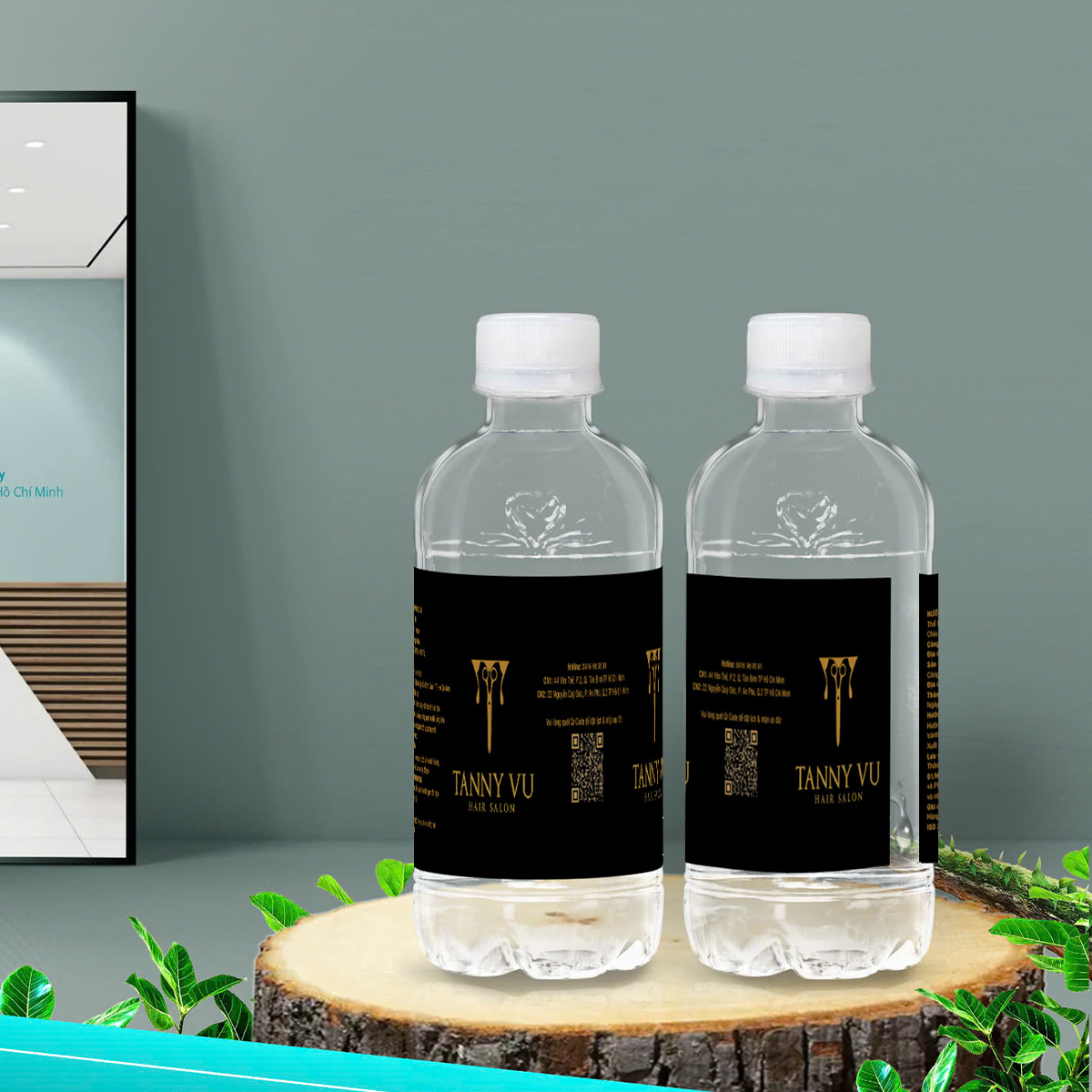 Gia công nước đóng chai 250ml - Tanny Vu
