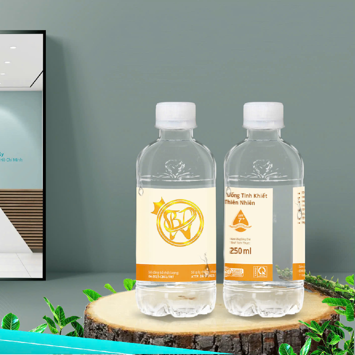 Gia công nước đóng chai 250ml - Nha Khoa 3T