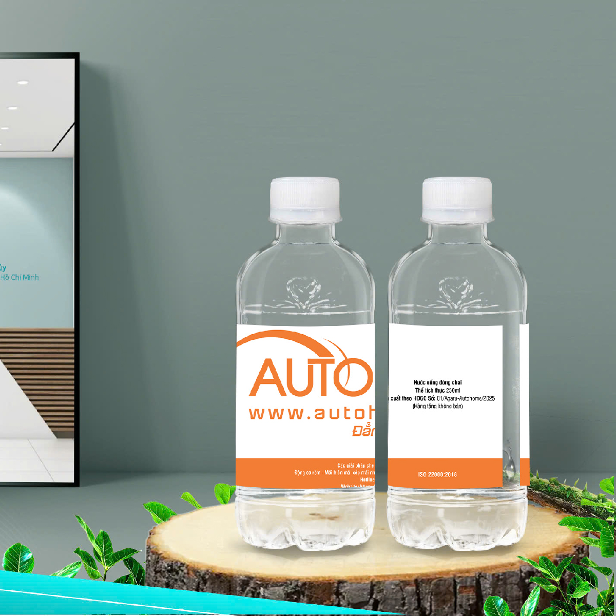 Gia công nước đóng chai 250ml - Auto Home