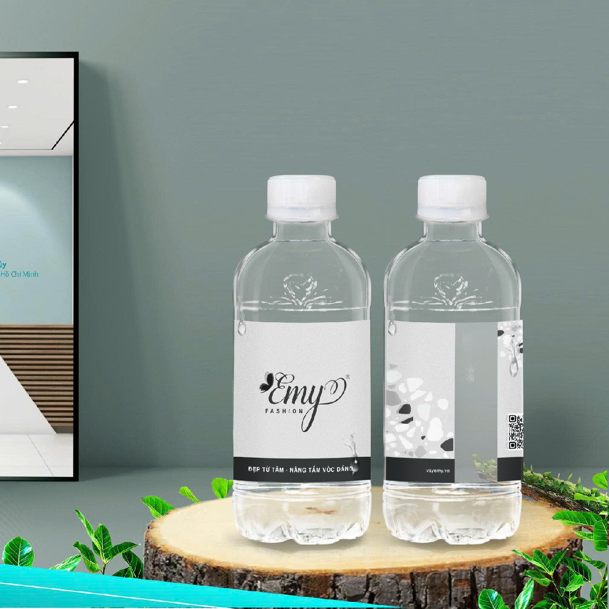 Gia công nước đóng chai 250ml - Emy