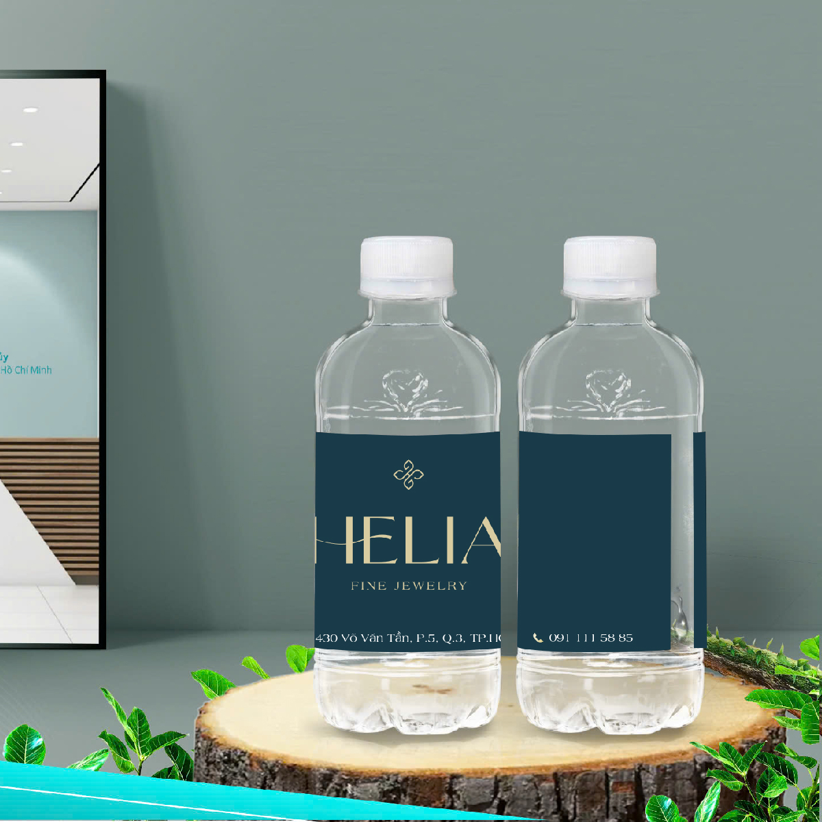 Gia công nước đóng chai 250ml - Helia