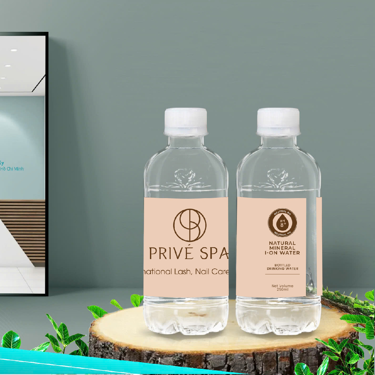 Gia công nước đóng chai 250ml - Prevé Spa
