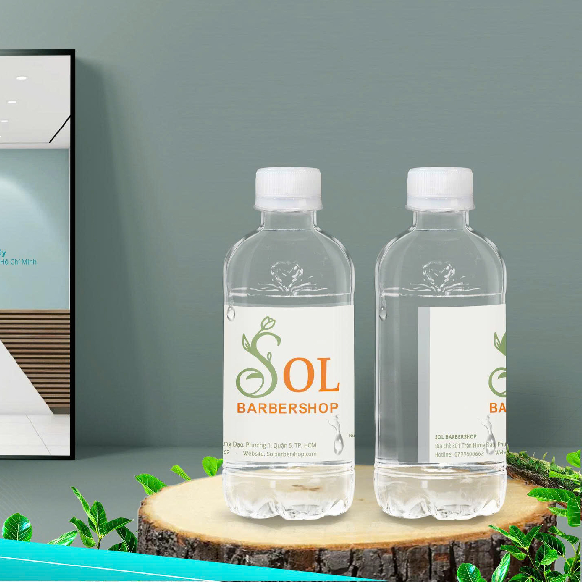 Gia công nước đóng chai 250ml - SoL