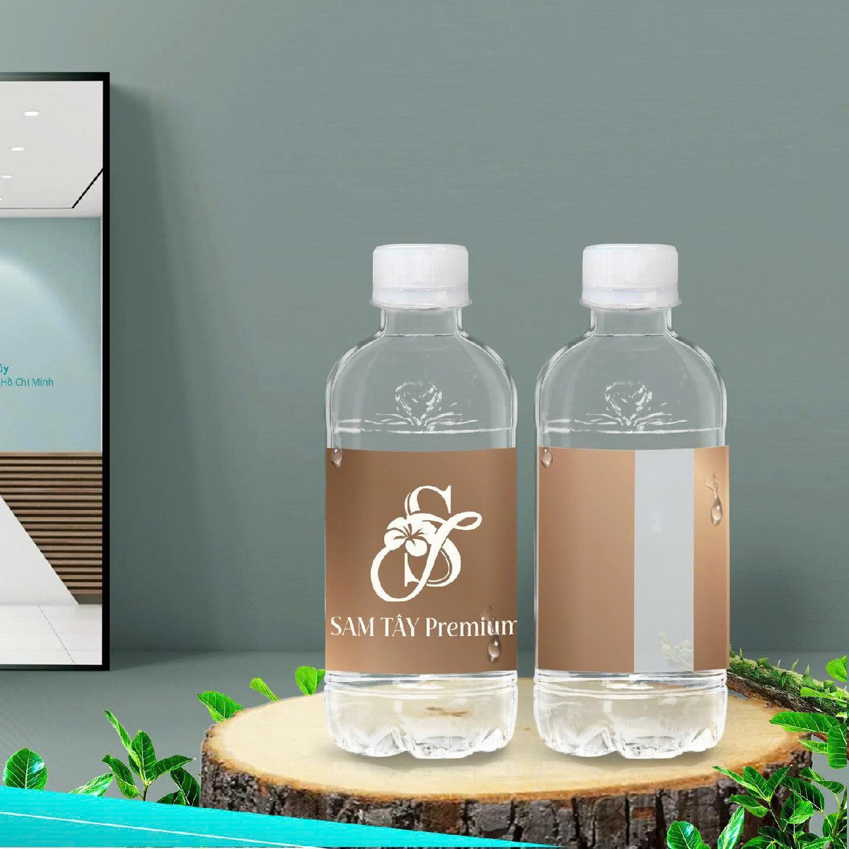 Gia công nước đóng chai 250ml - Sam Tây