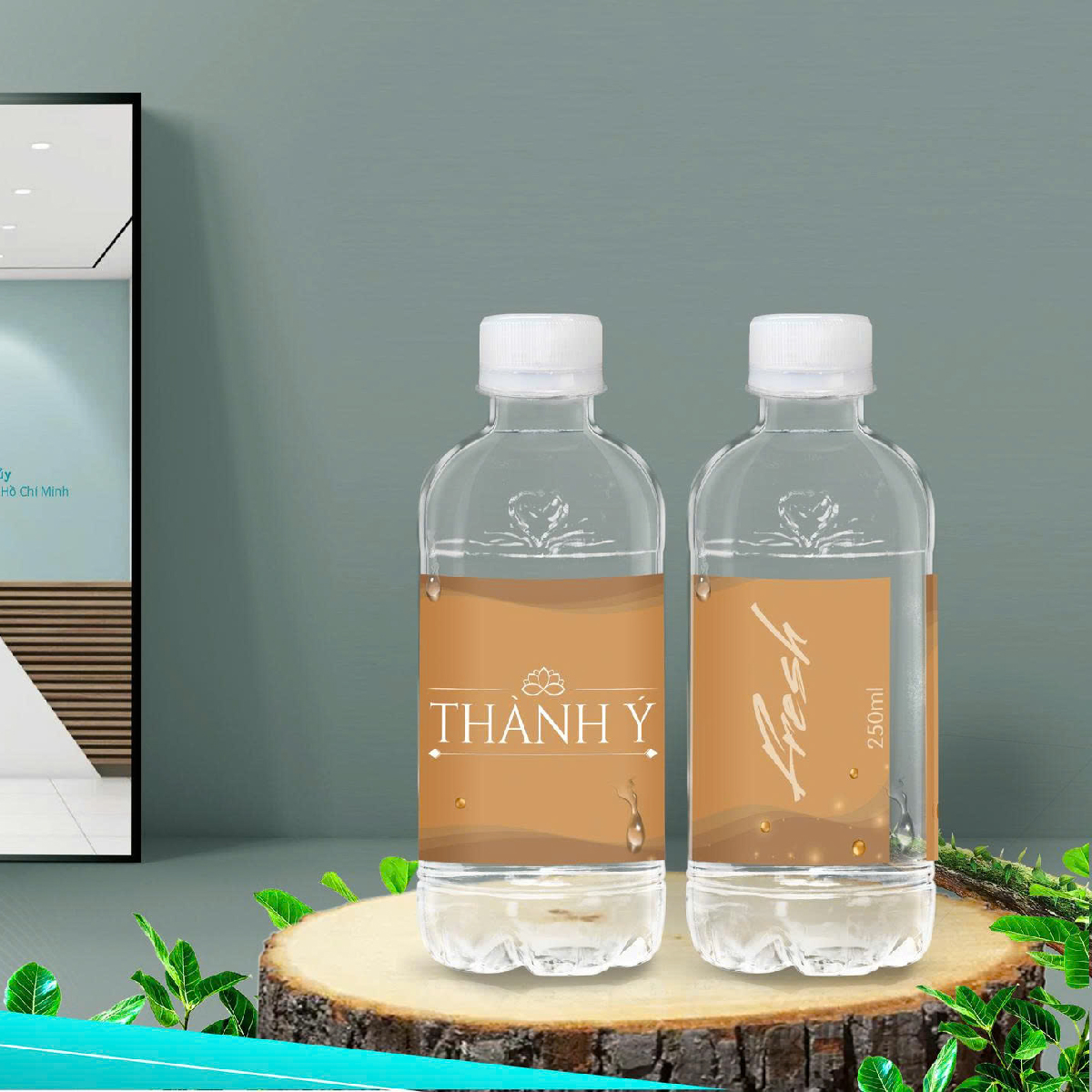 Gia công nước đóng chai 250ml - Thành Ý