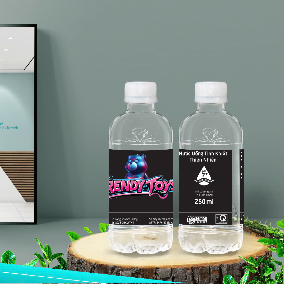 Gia công nước đóng chai 250ml - Trends Toy