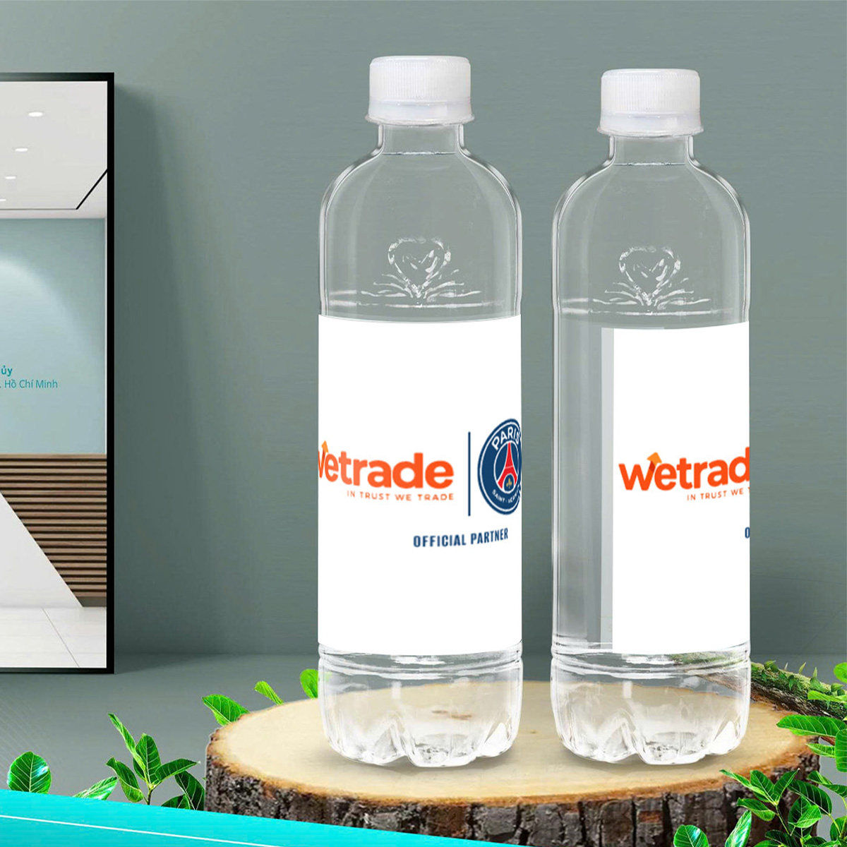 Gia công nước đóng chai 500ml - Wetrade